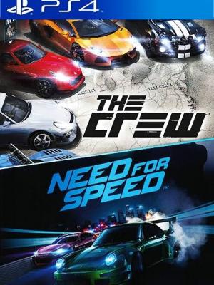 2 JUEGOS EN 1 THE CREW MAS NEED FOR SPEED PS4