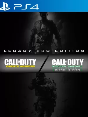2 JUEGOS EN 1 Call of Duty Infinite Warfare incluye Call of Duty Infinite Warfare mas SEASON PASS Y Call of Duty Modern Warfare Remastered PS4
